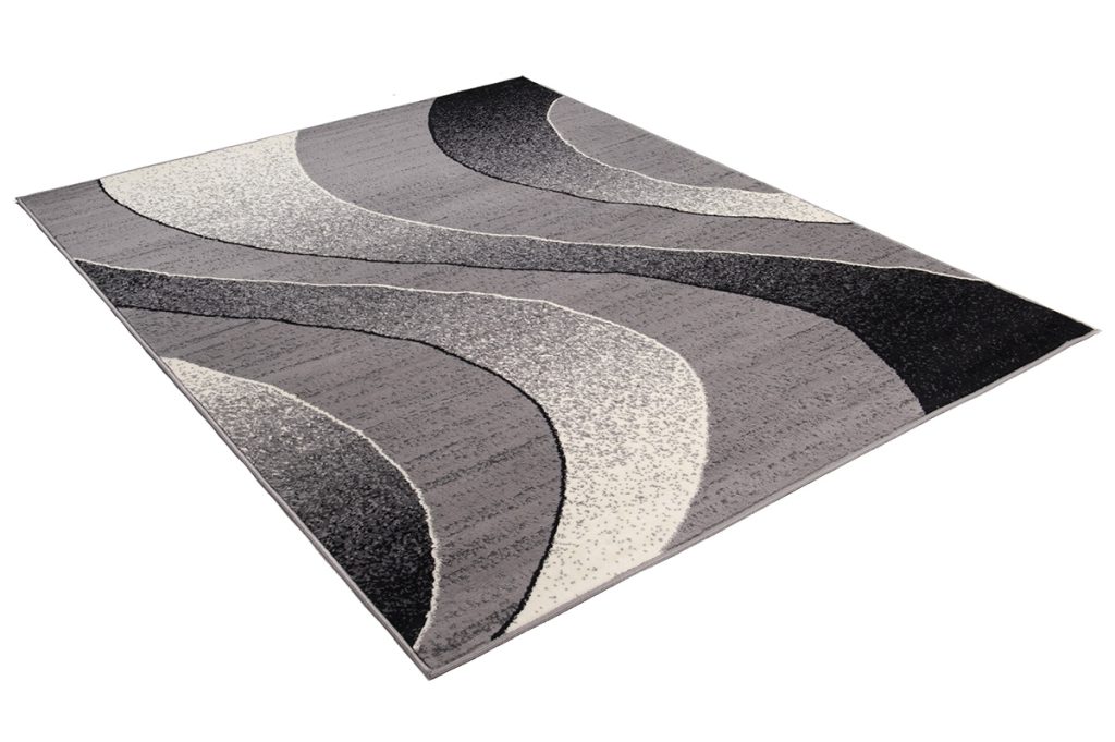Alfombra Dream Moderno Gris Claro Ondas