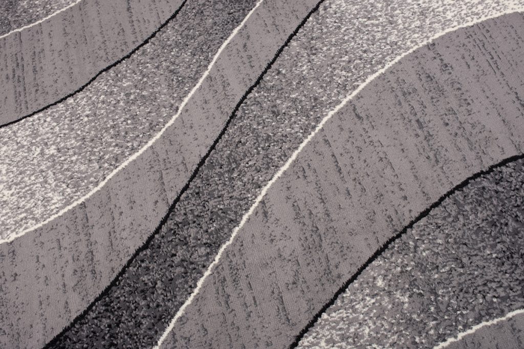 Alfombra Dream Moderno Gris Claro Ondas