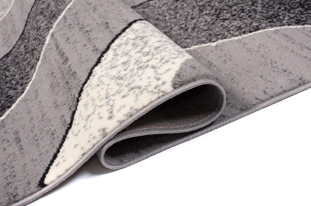 Alfombra Dream Moderno Gris Claro Ondas