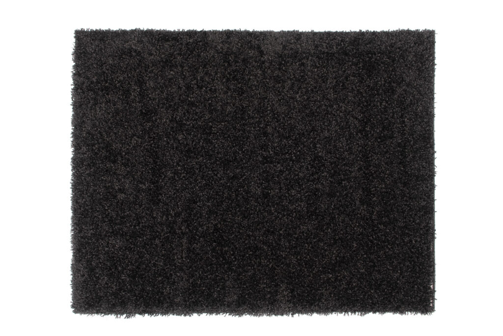 Alfombra Essence Shaggy Unicolor Antracita