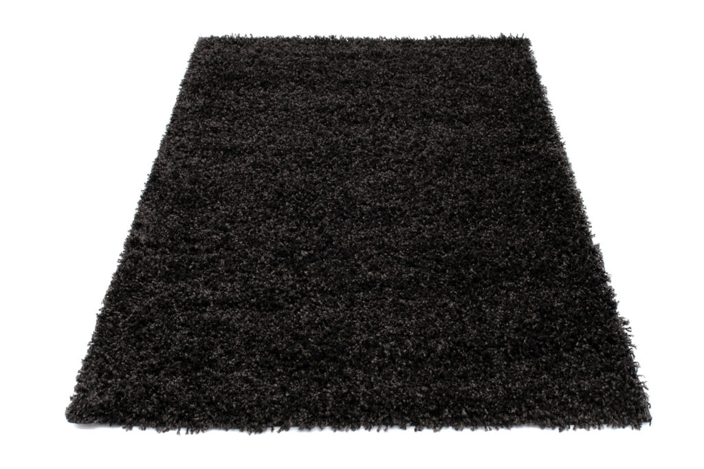 Alfombra Essence Shaggy Unicolor Antracita