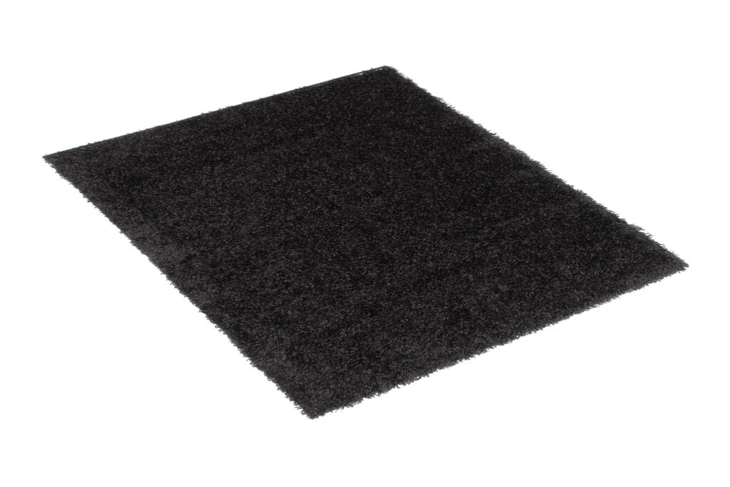 Alfombra Essence Shaggy Unicolor Antracita