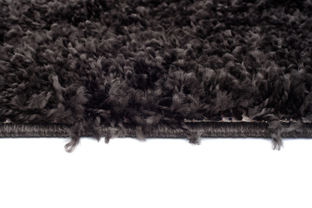 Alfombra Essence Shaggy Unicolor Antracita
