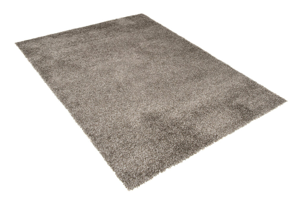 Alfombra Essence Shaggy Unicolor Taupe Gris Melange