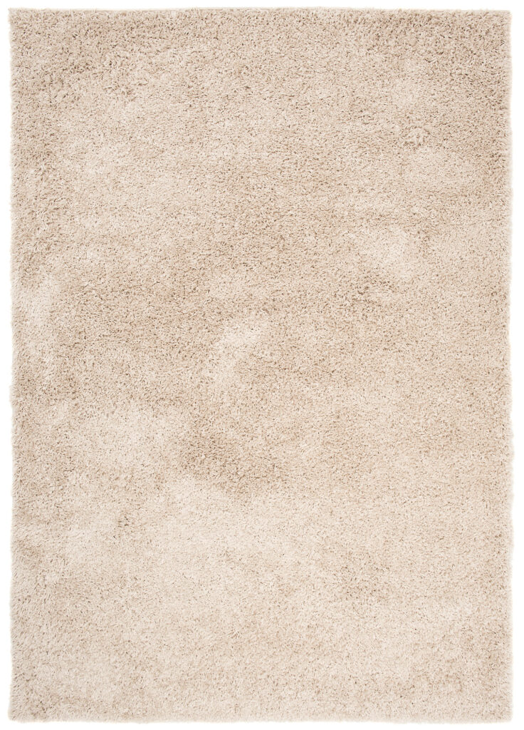 Alfombra Essence Shaggy Unicolor Beige Oscuro
