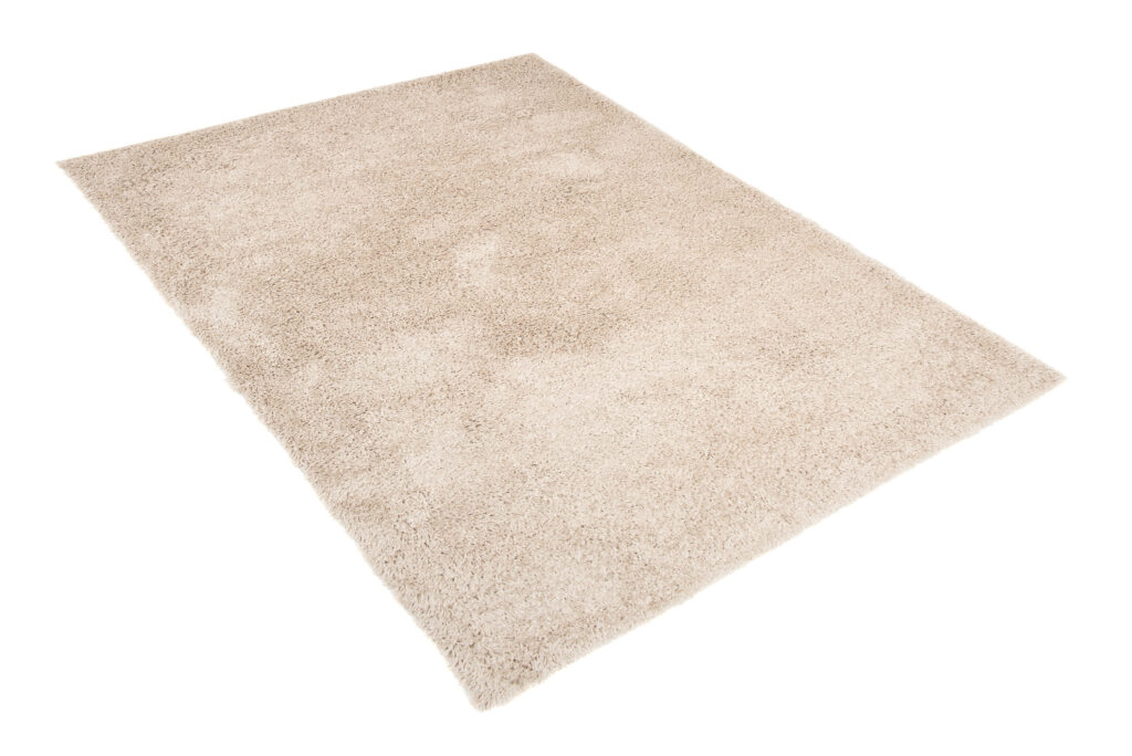 Alfombra Essence Shaggy Unicolor Beige Oscuro