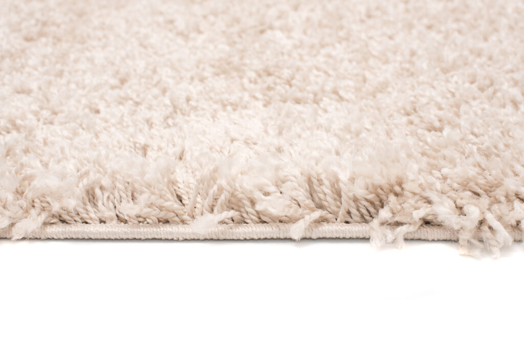 Alfombra Essence Shaggy Unicolor Beige Oscuro