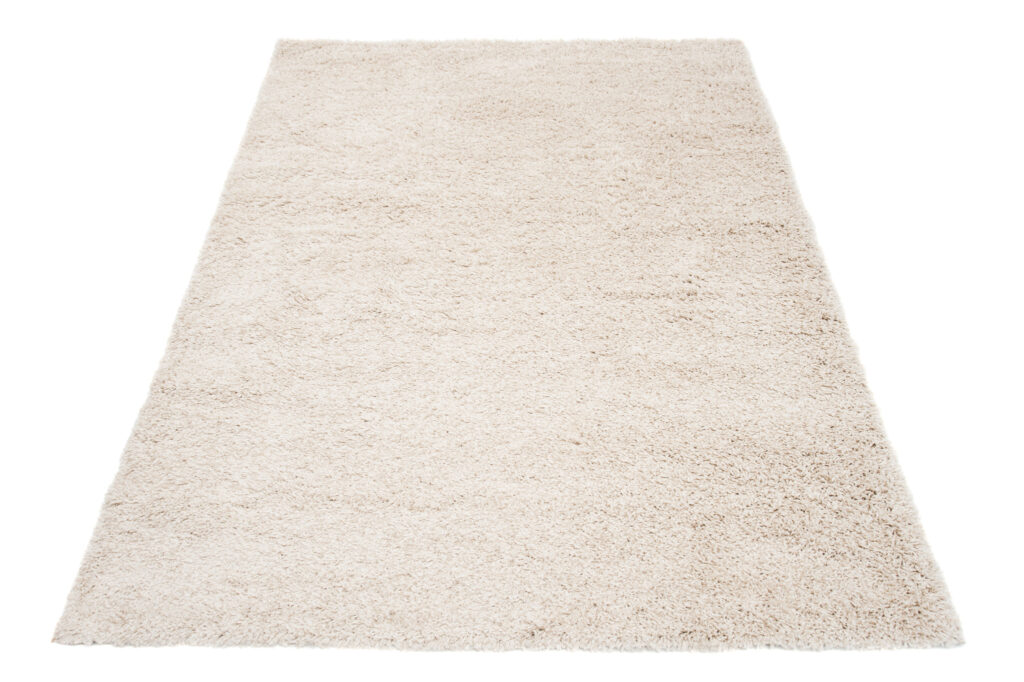 Alfombra Essence Shaggy Unicolor Beige Claro