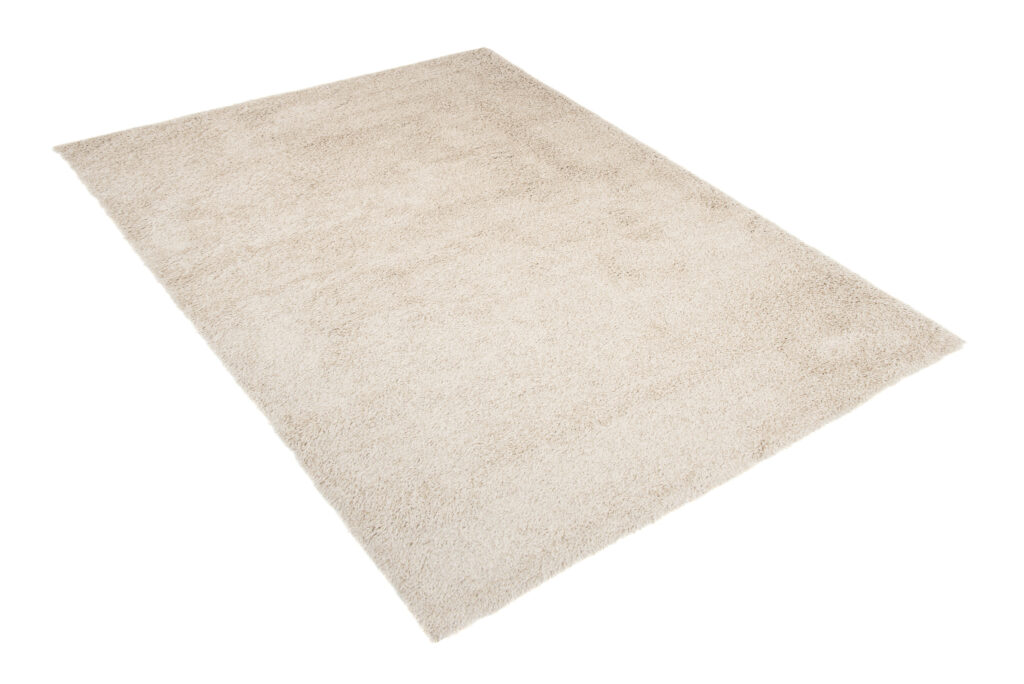 Alfombra Essence Shaggy Unicolor Beige Claro