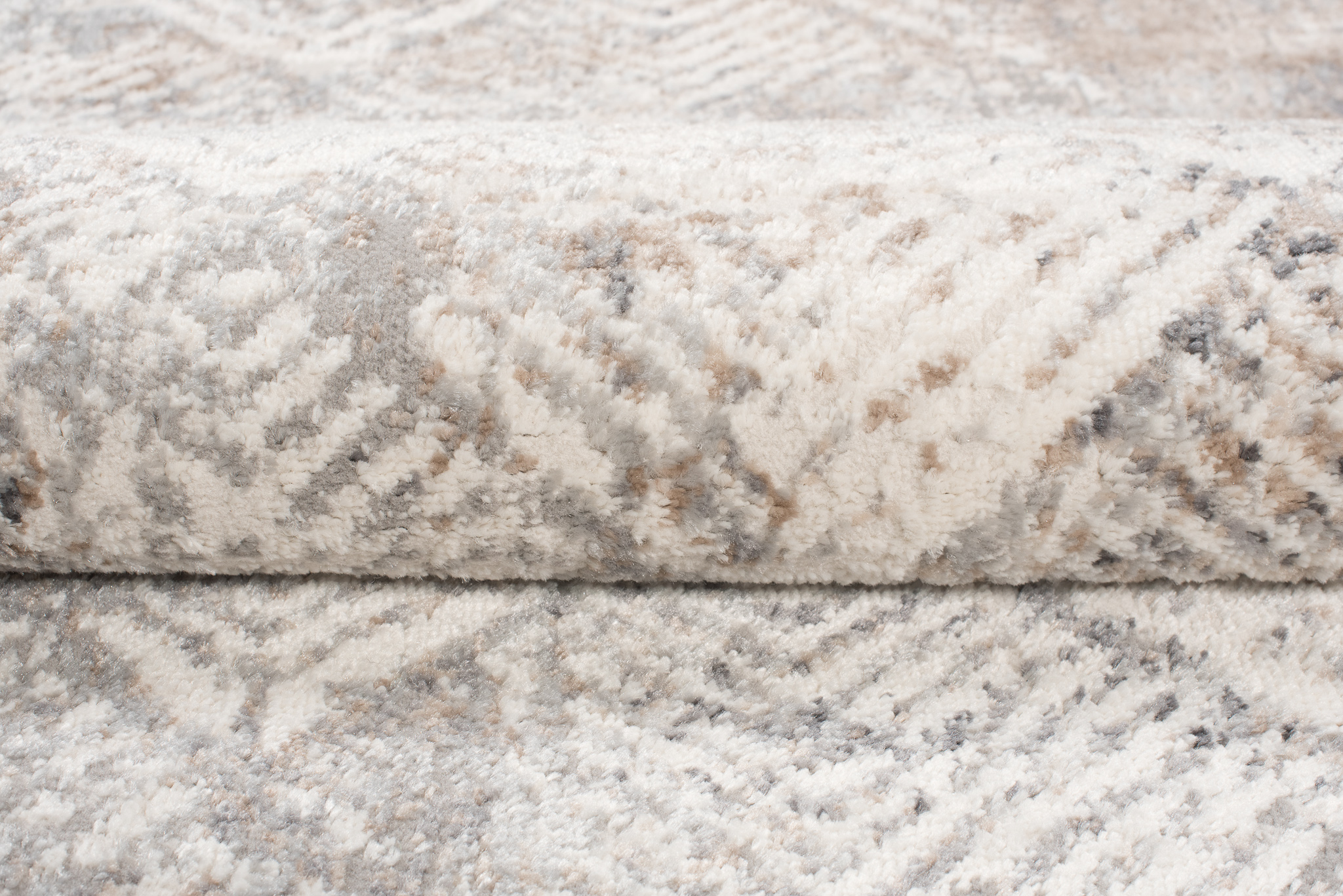 Alfombra Valley Gris Beige Geométrico Cuadrados