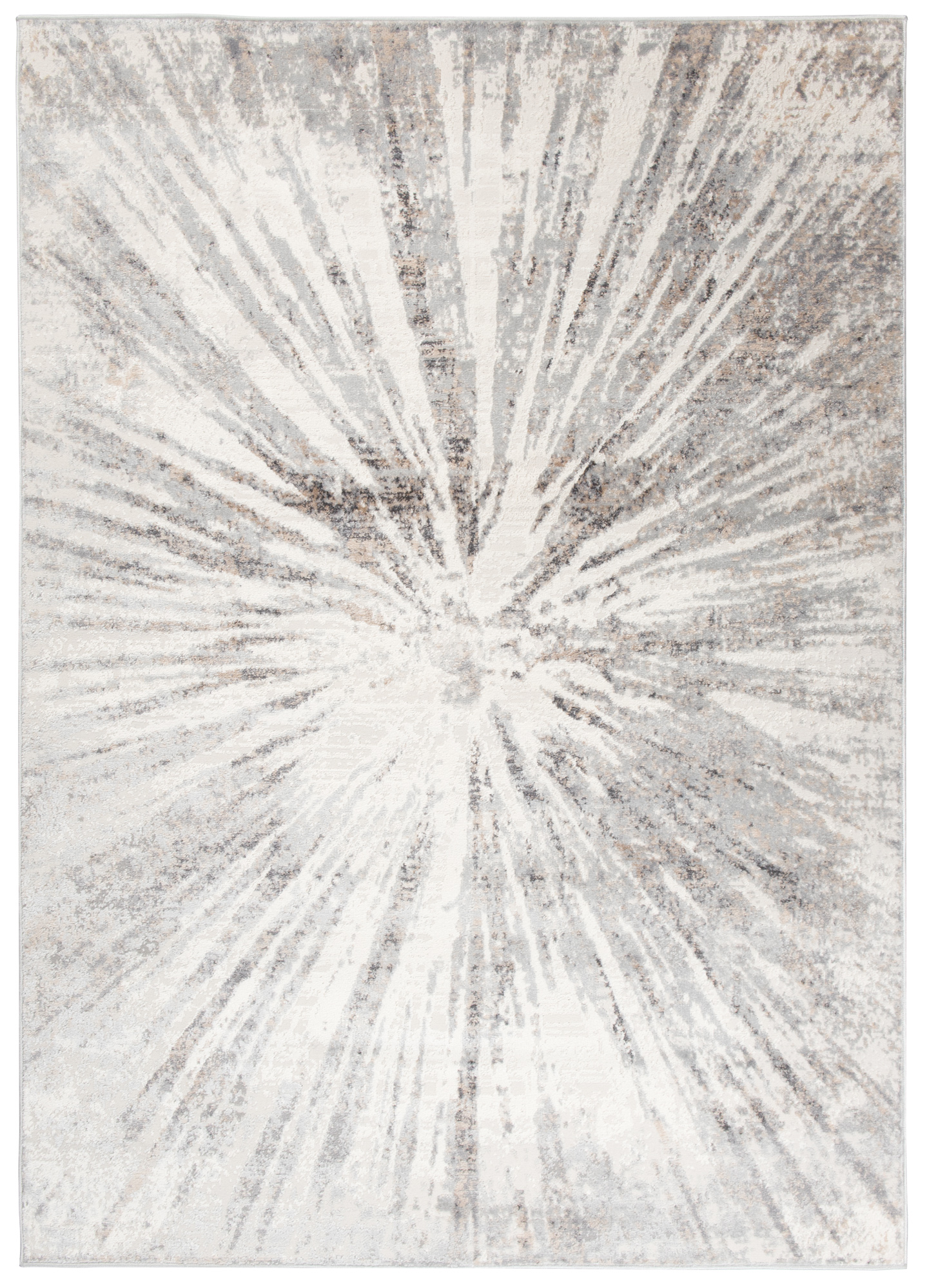 Alfombra Valley Gris Beige Abstracto Vidrio