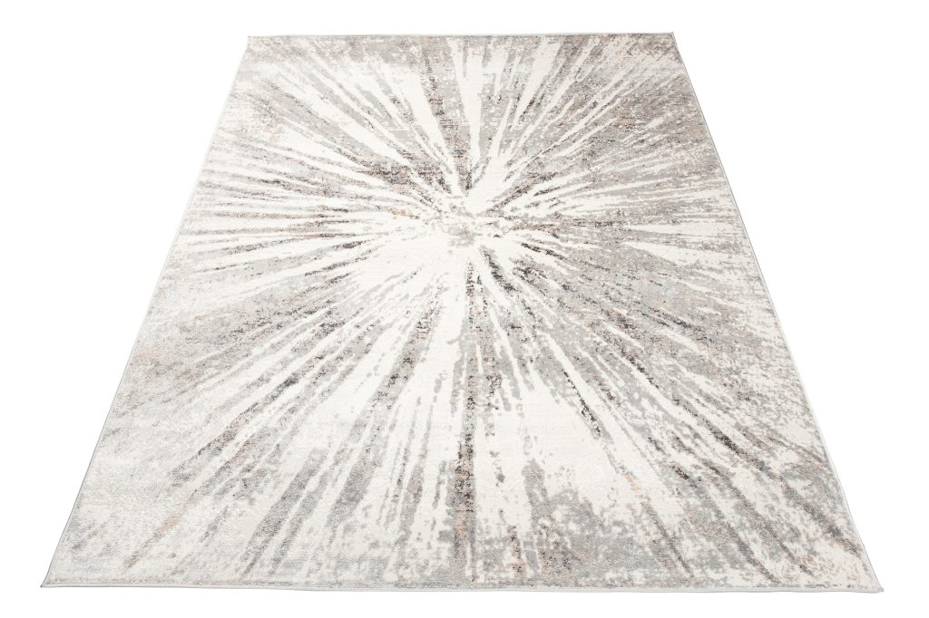 Alfombra Valley Gris Beige Abstracto Vidrio