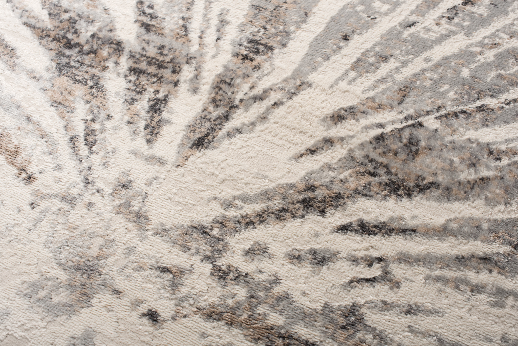 Alfombra Valley Gris Beige Abstracto Vidrio