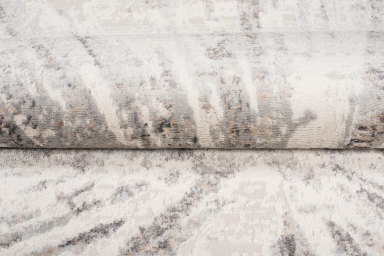 Alfombra Valley Gris Beige Abstracto Vidrio