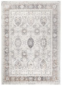 Alfombra Valley Gris Cobre Ornamental Vintage
