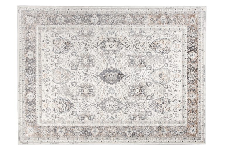 Alfombra Valley Gris Cobre Ornamental Vintage