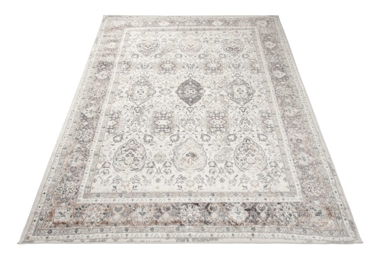 Alfombra Valley Gris Cobre Ornamental Vintage