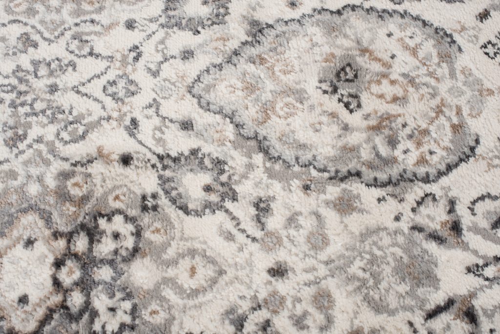 Alfombra Valley Gris Cobre Ornamental Vintage