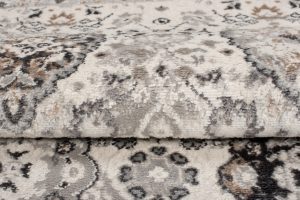 Alfombra Valley Gris Cobre Ornamental Vintage