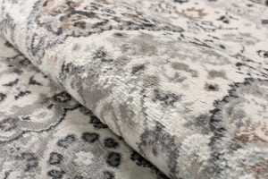 Alfombra Valley Gris Cobre Ornamental Vintage