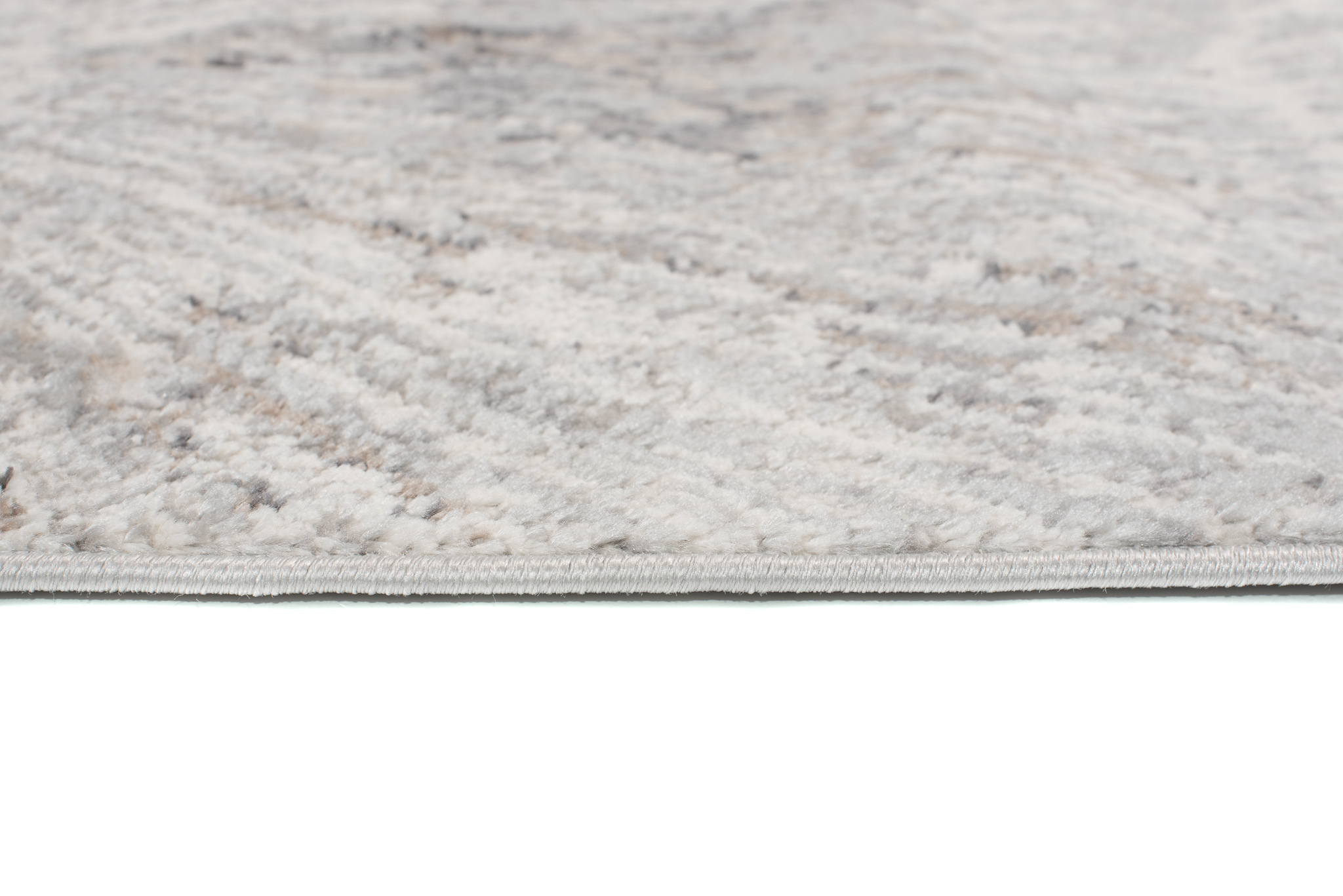 Alfombra Valley Gris Rojo Ladrillo Moderno Líneas