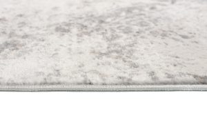 Alfombra Valley Gris Vintage Étnico Diamantes