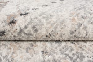 Alfombra Valley Gris Vintage Étnico Diamantes