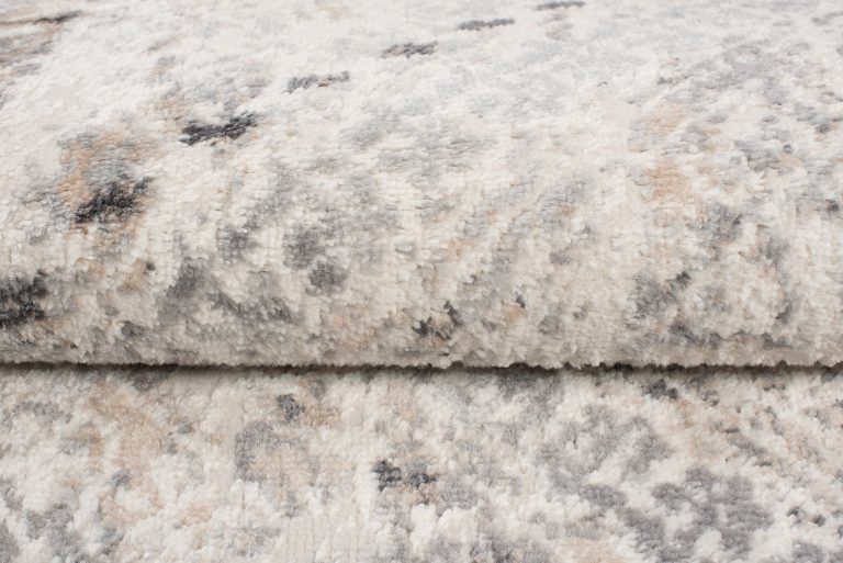 Alfombra Valley Gris Vintage Étnico Diamantes