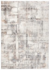 Alfombra Valley Gris Rojo Ladrillo Moderno Moteado