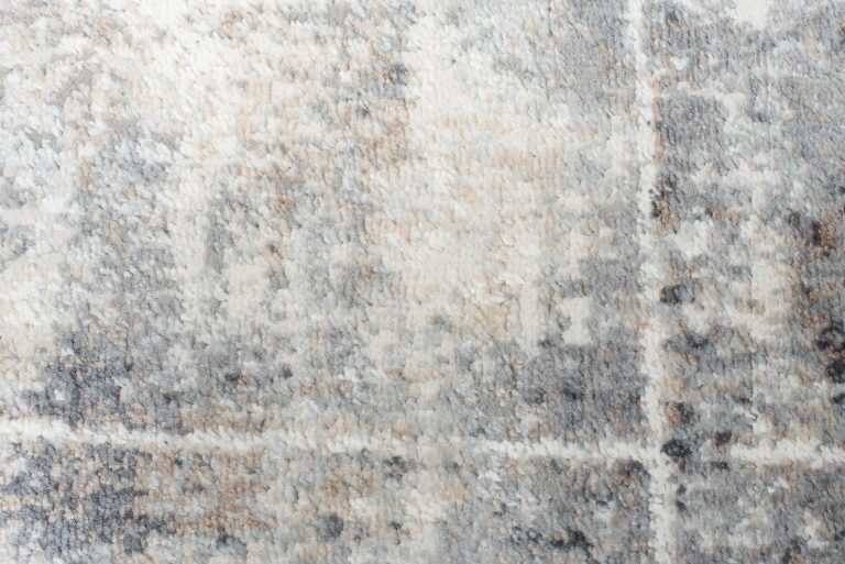 Alfombra Valley Gris Rojo Ladrillo Moderno Moteado