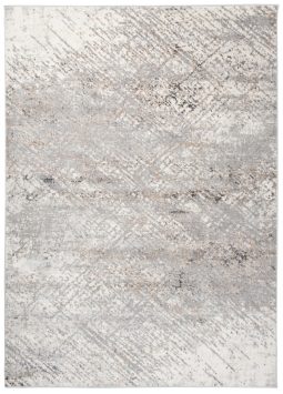 Alfombra Valley Gris Oscuro Abstracto Líneas