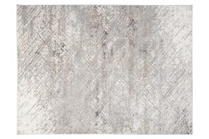 Alfombra Valley Gris Oscuro Abstracto Líneas