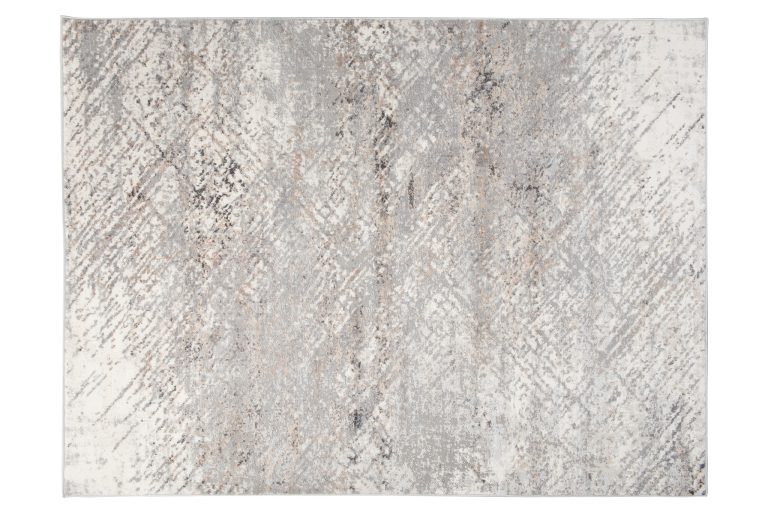 Alfombra Valley Gris Oscuro Abstracto Líneas