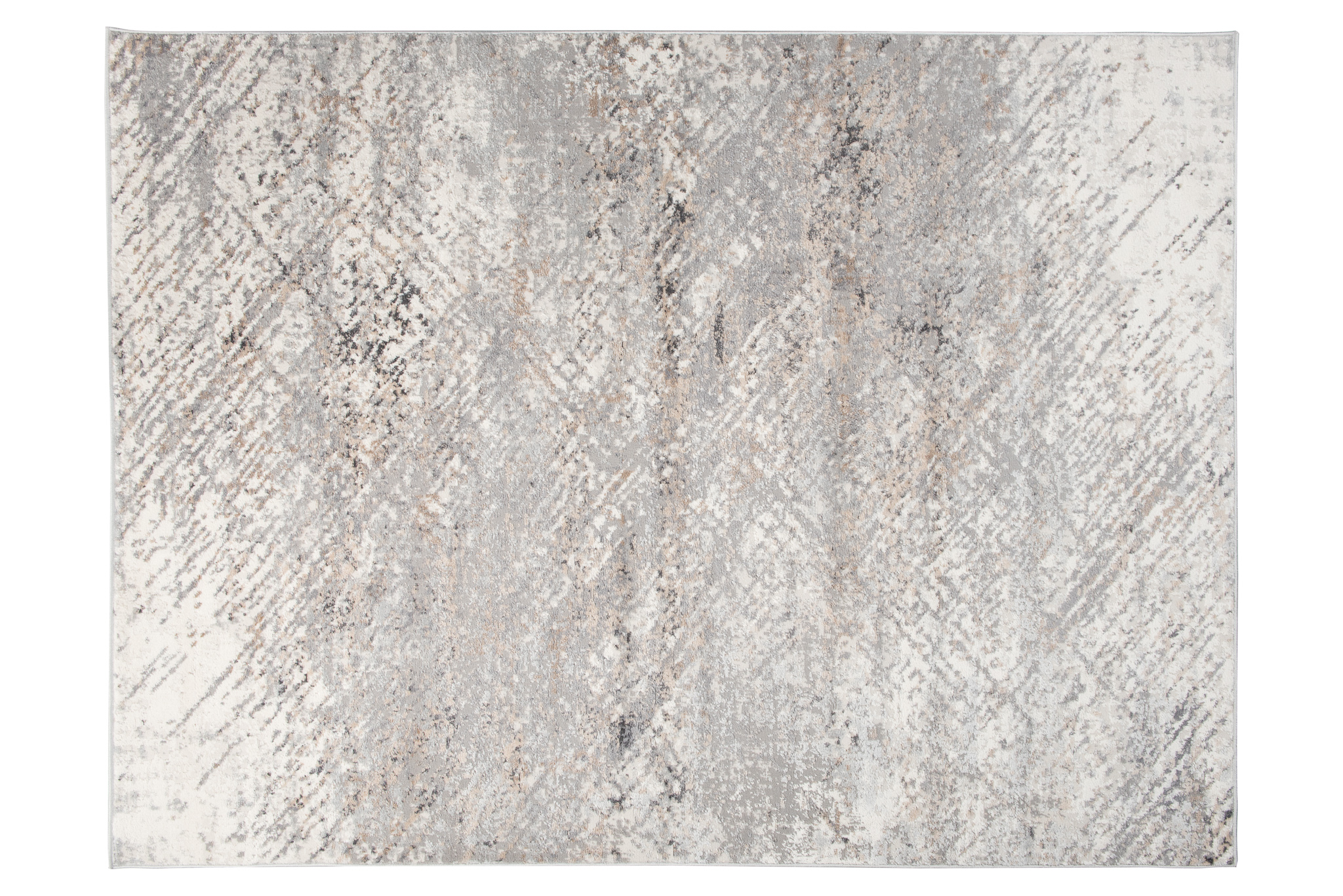 Alfombra Valley Gris Oscuro Abstracto Líneas