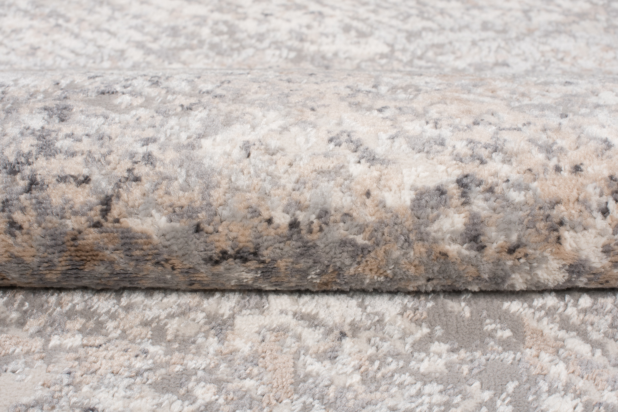 Alfombra Valley Gris Oscuro Abstracto Líneas