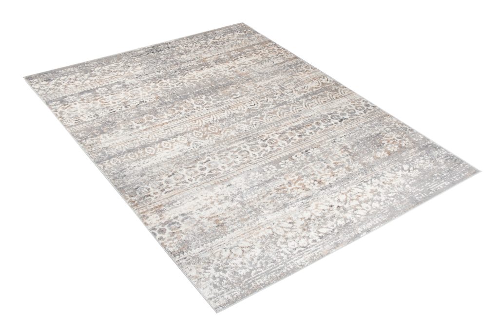 Alfombra Valley Gris Multicolor Vintage Floral