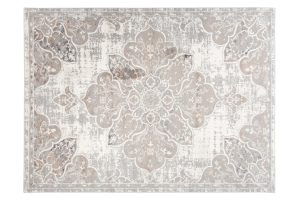 Alfombra Valley Gris Beige Vintage Floral