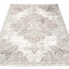Alfombra Valley Gris Beige Vintage Floral