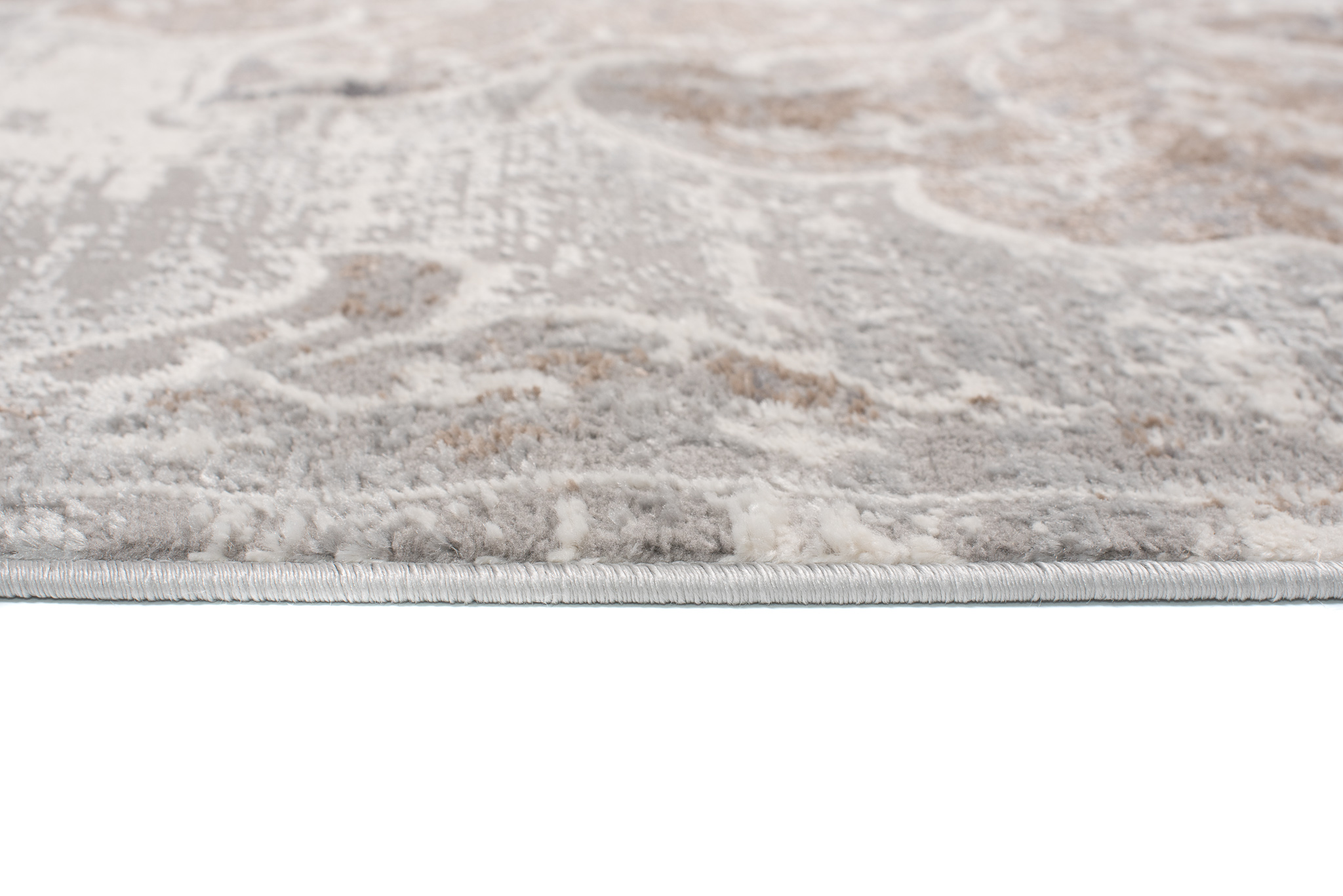 Alfombra Valley Gris Beige Vintage Floral