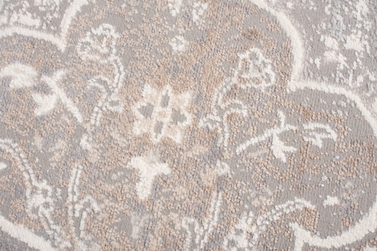 Alfombra Valley Gris Beige Vintage Floral
