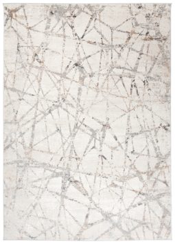 Alfombra Valley Gris Abstracto Líneas