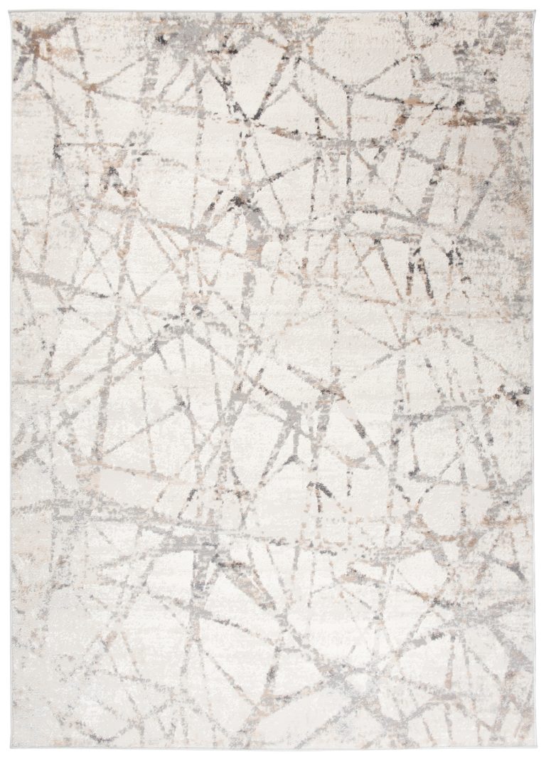 Alfombra Valley Gris Abstracto Líneas