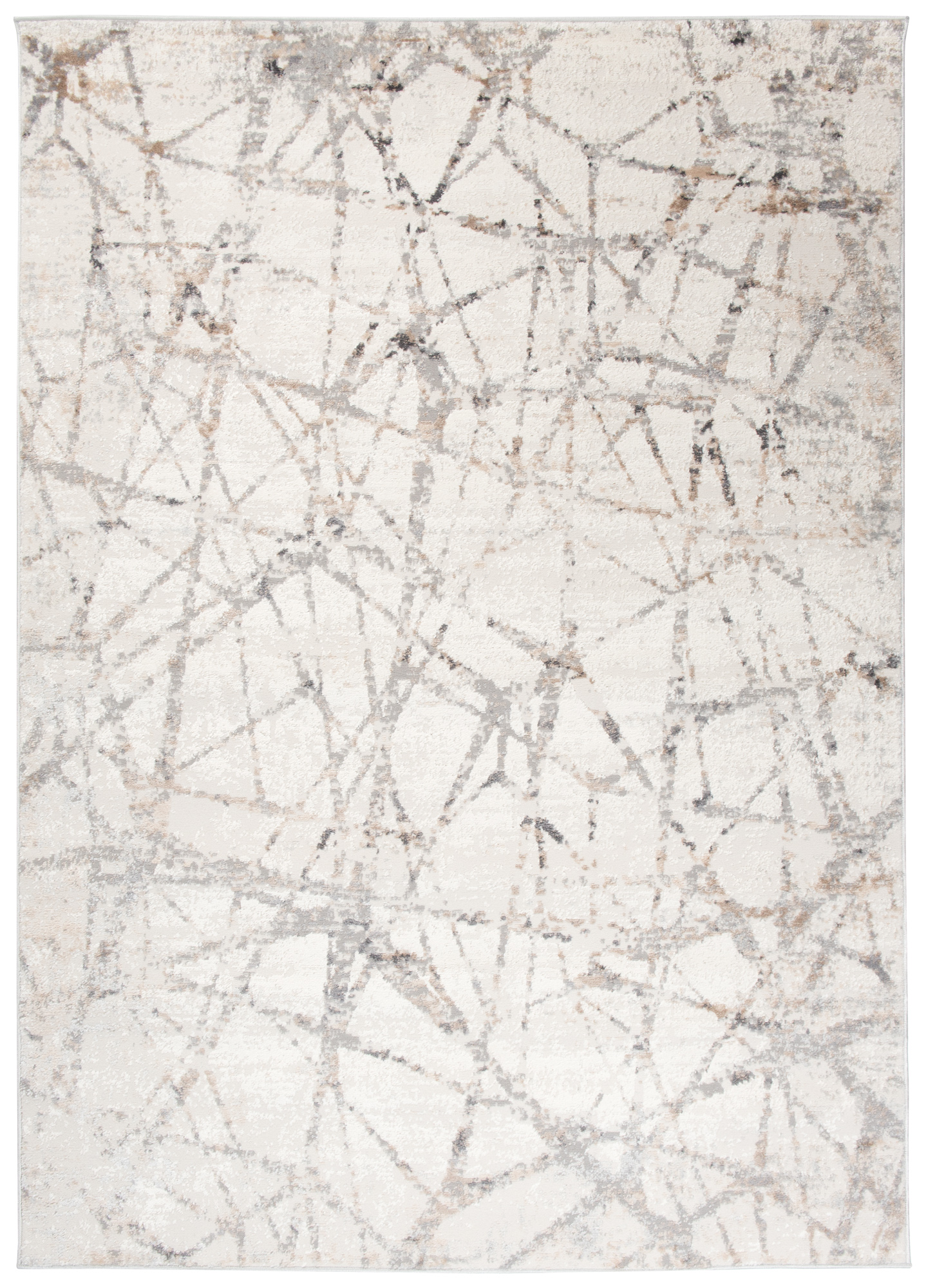 Alfombra Valley Gris Abstracto Líneas