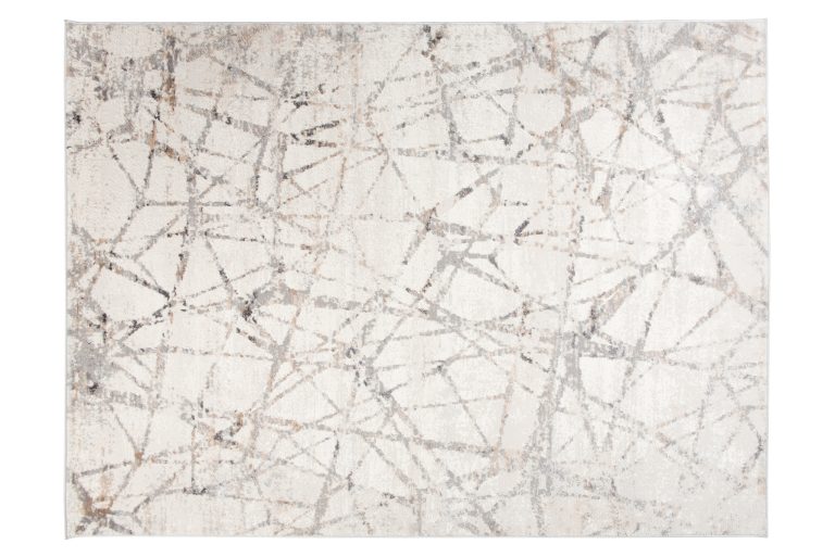 Alfombra Valley Gris Abstracto Líneas