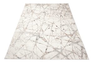 Alfombra Valley Gris Abstracto Líneas