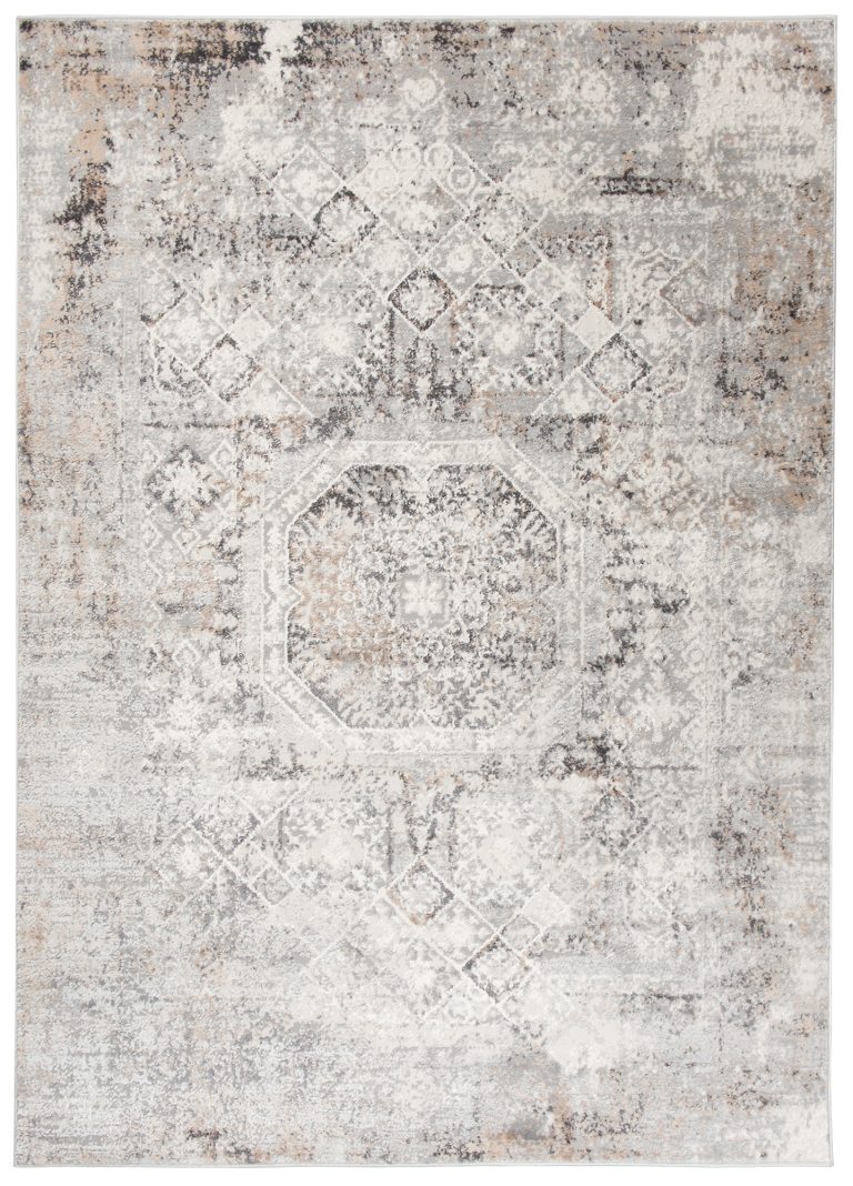 Alfombra Valley Gris Beige Vintage Ornamental