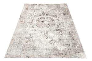 Alfombra Valley Gris Beige Vintage Ornamental