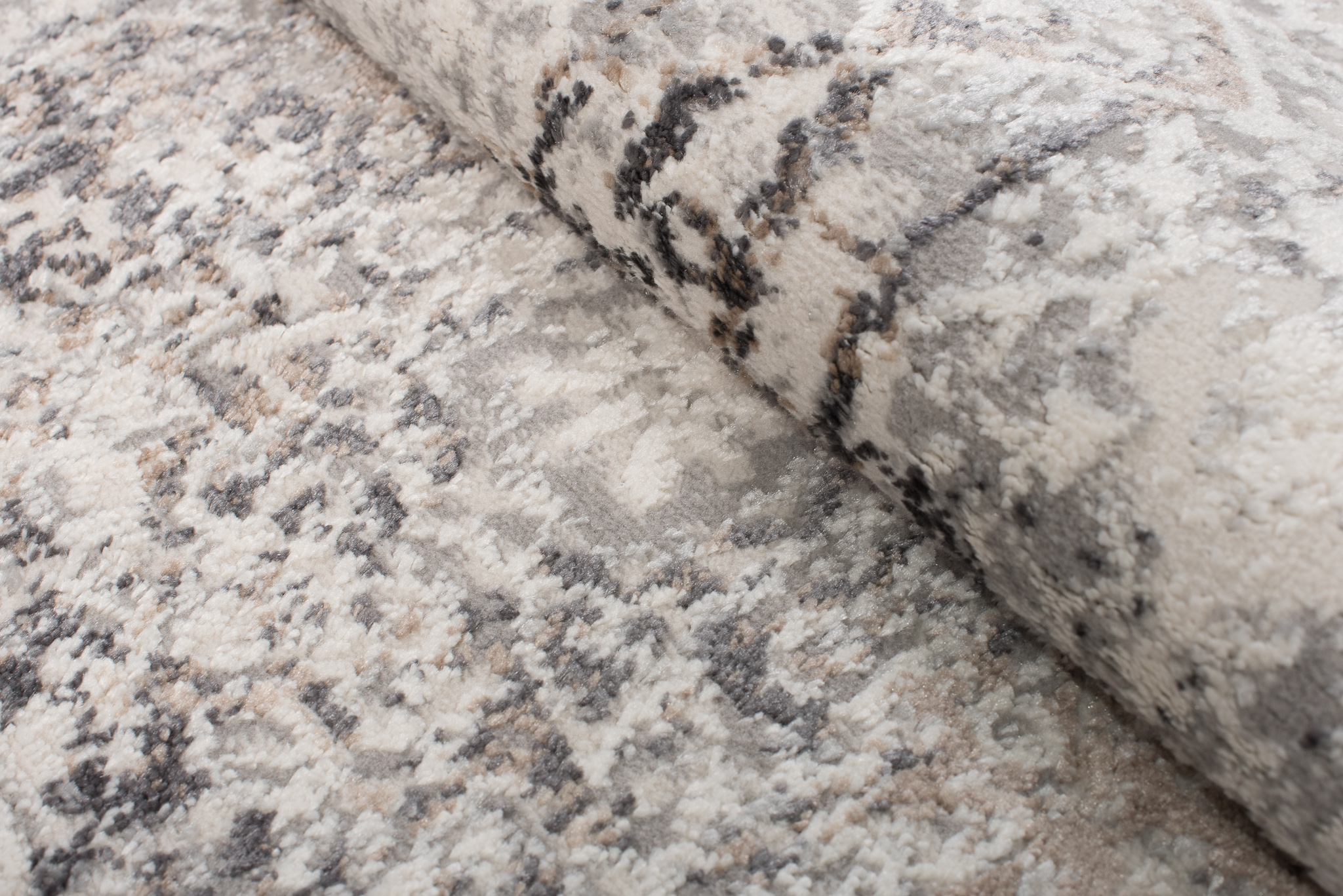 Alfombra Valley Gris Beige Vintage Ornamental