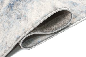 Alfombra Valley Gris Azul Abstracto Vidrio