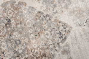 Alfombra Valley Gris Rojo Ladrillo Vintage Ornamental